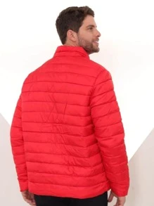 Men Jackets - Red - View 3