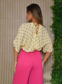 Women T-Shirts - Màu vàng - Xem 2