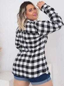 Camisa Xadrez PLUS SIZE G1 G2 G3 Camiseta Blusa Flanelada Tamanho Grande 46 48 50