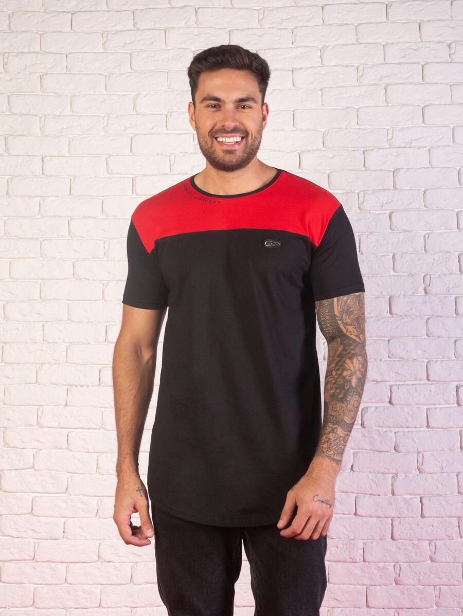 Men T-Shirts & Tanks - 紅色 - 查看 1
