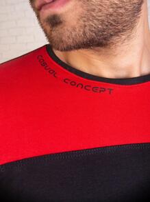 Men T-Shirts & Tanks - 紅色 - 查看 3