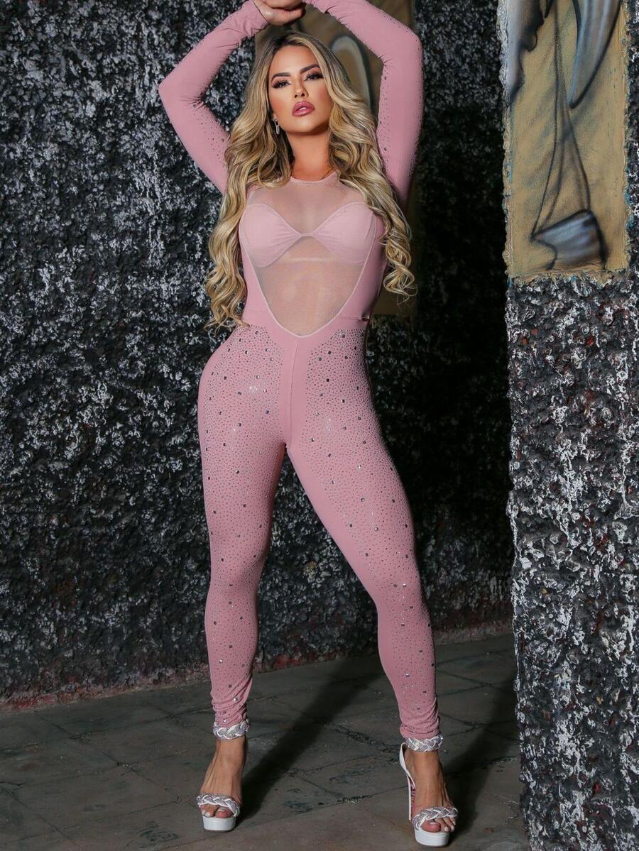 Women Bodysuits - Hồng - Xem 1