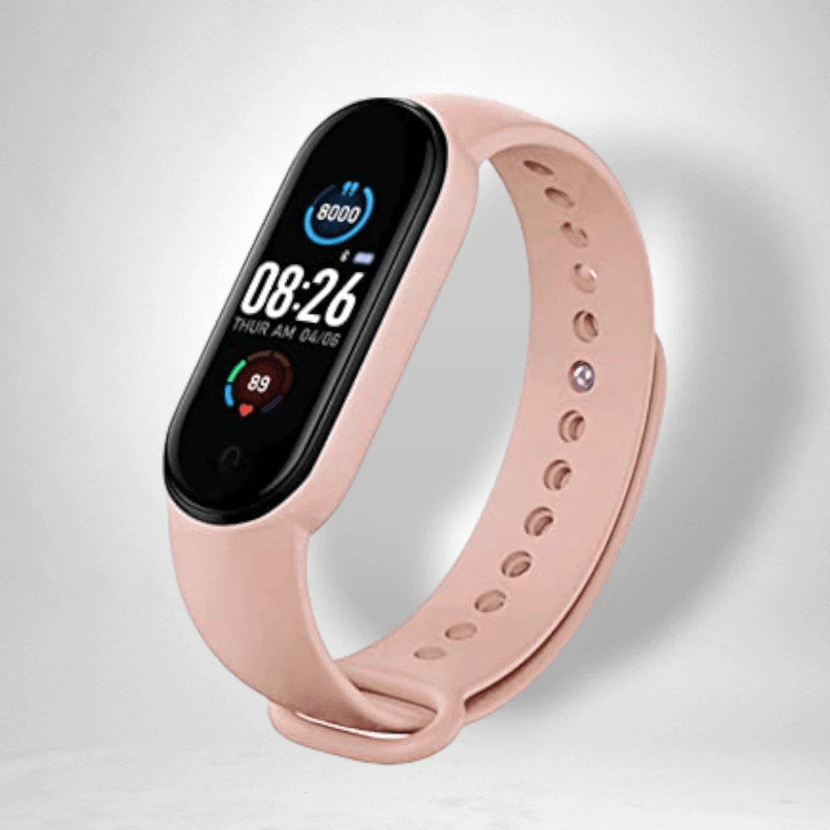HIMA MX --- SMART BAND FITNESS M5 RELOJ INTELIGENT - Rosa - Ver 1