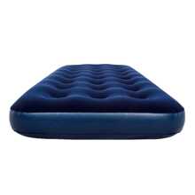 Single Inflatable Air Mattress For Camping 1 Person - Navy Blue - View 2
