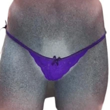 TANGA CON AJUSTE DE JARETA A TU DESEO Y CONFORT - Negro - Ver 3