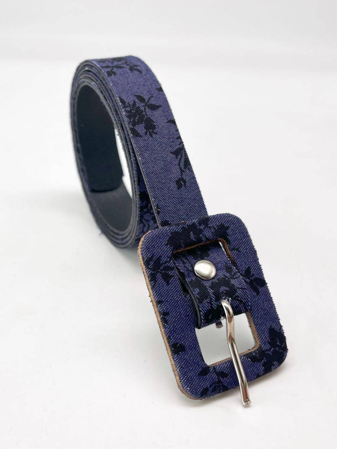 Women Belts - 霧霾藍 - 查看 1