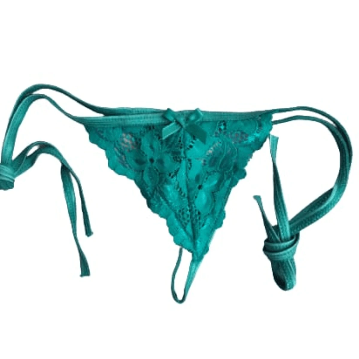 THONG WITH PATCH ADJUSTMENT TO YOUR DESIRE AND COMFORT - 綠色 - 查看 1