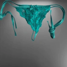 THONG WITH PATCH ADJUSTMENT TO YOUR DESIRE AND COMFORT - 綠色 - 查看 2