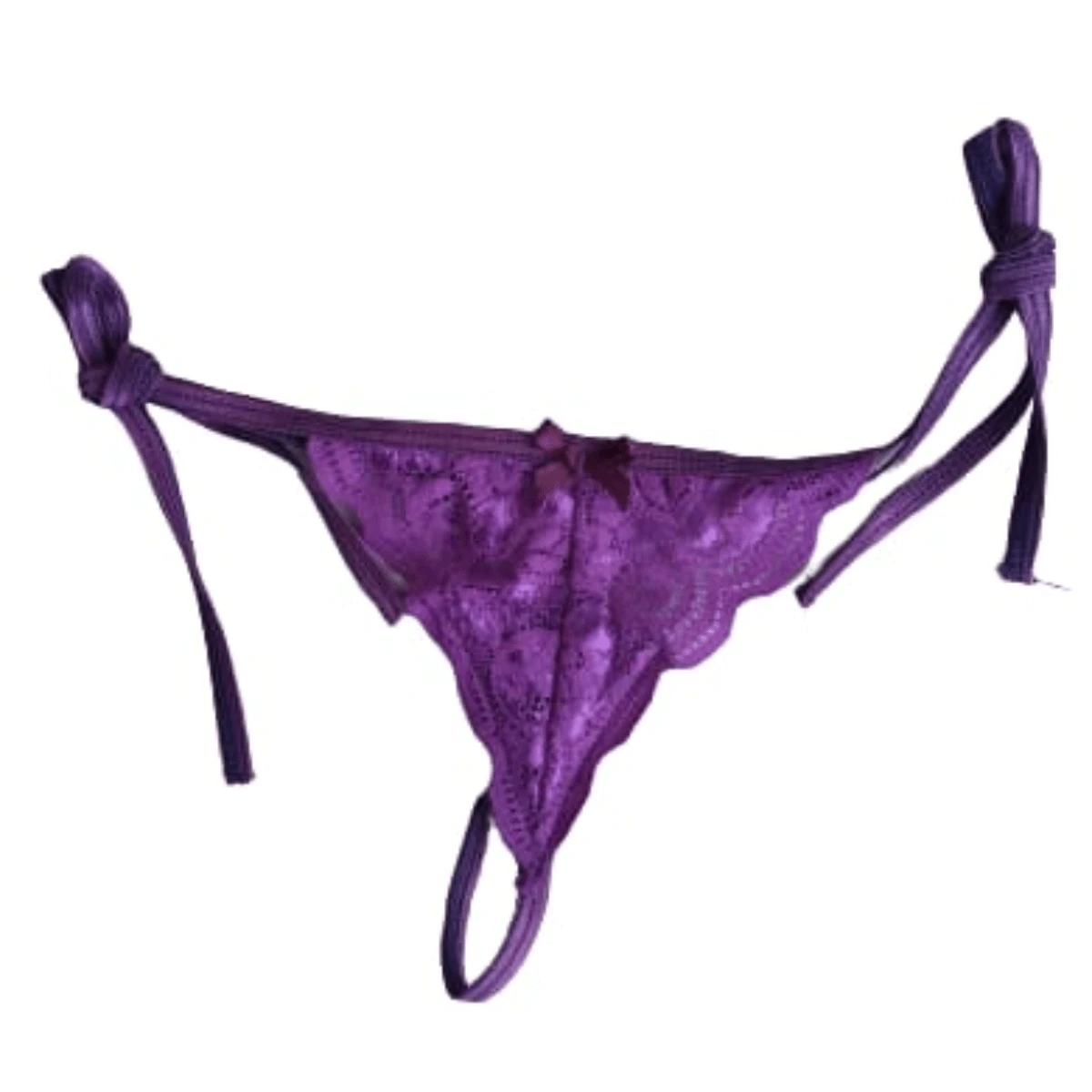 TANGA CON AJUSTE DE JARETA A TU DESEO Y CONFORT - Morado - Ver 1