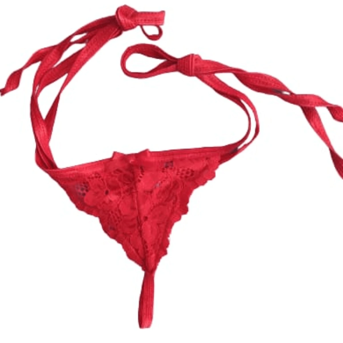 TANGA CON AJUSTE DE JARETA A TU DESEO Y CONFORT - Rojo - Ver 1