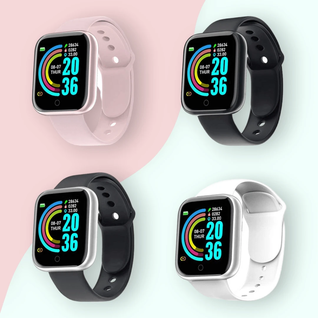 SMARTWATCH Y68 FITNESS - White - View 1