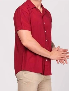 Men Shirts - Burdeos - Ver 3