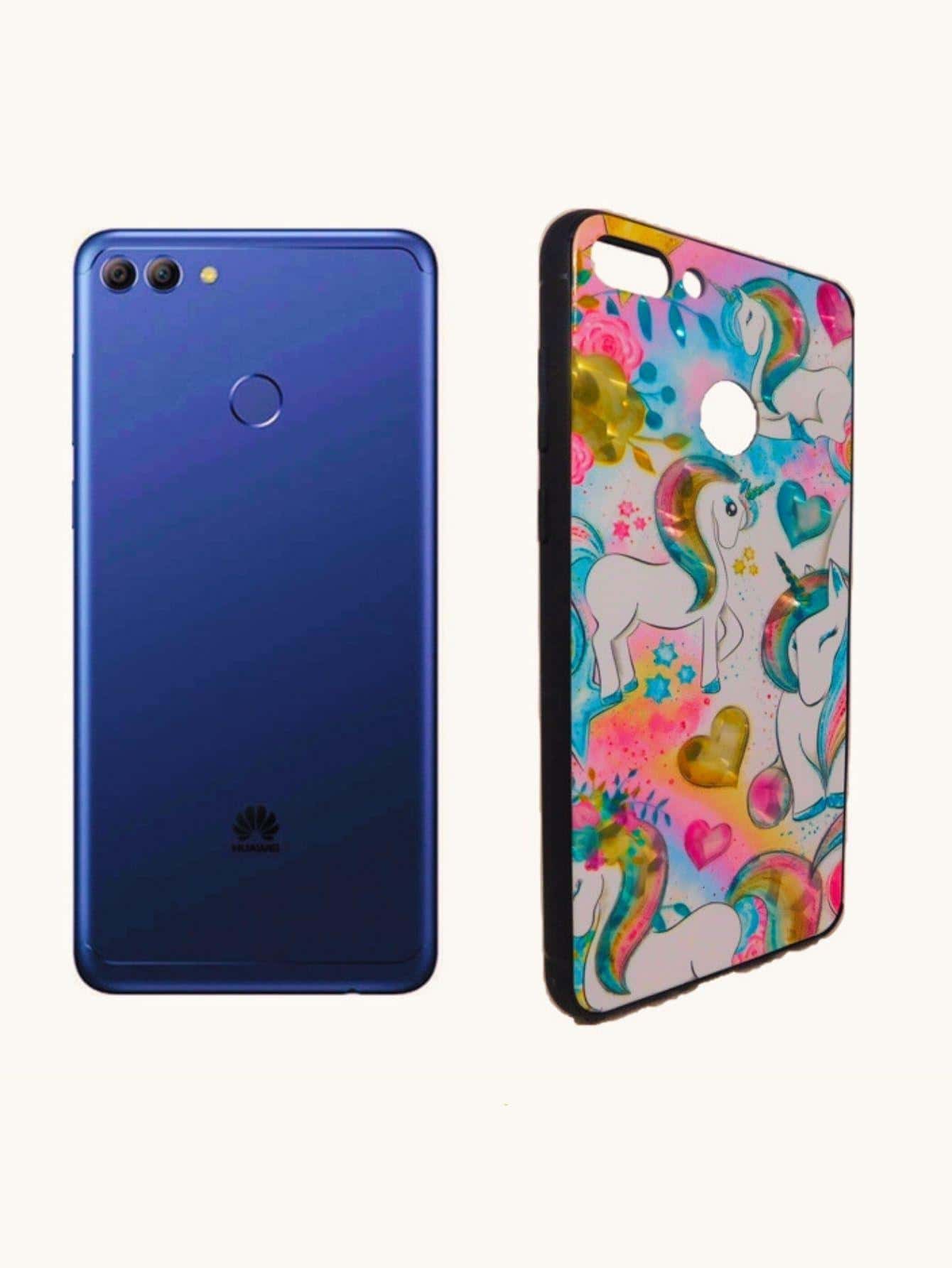 Funda Case Uso Rudo Bumper con Diseño Para Huawei Y9 2018 - Multicolor - Ver 1