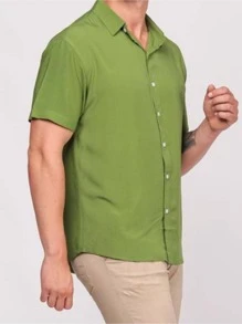 Men Shirts - Verde - Ver 3