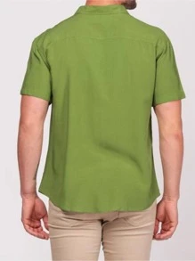 Men Shirts - Verde - Ver 7