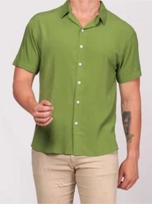 Men Shirts - Verde - Ver 4