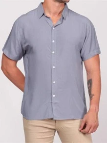 Men Shirts - Grey - View 5