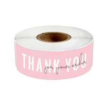 120 piezas Pegatina sello de caja de regalo con estampado de slogan regalo moderno papel para fiesta - Multicolor - Ver 6
