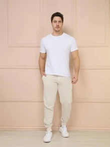 Men Pants - Màu be - Xem 4