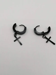 Earring Sets - màu đen - Xem 3