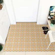 9pcs Floral Pattern Non-slip Floor Sticker - Multicolor - View 2