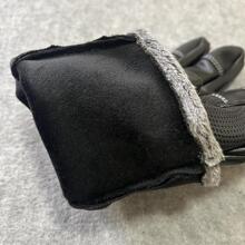 Kyncilor 1 par Guantes con cremallera negro poliéster protección contra el frío exterior - Negro - Ver 7