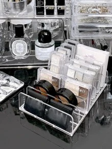 1入組透明彩妝收納盒 - 無色 - 查看 4