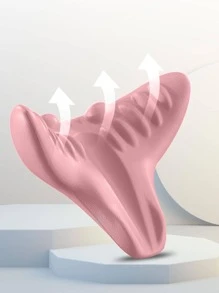 1pc Stretcher Neck Massage Pillow - Pink - View 6