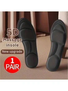 5d Sponge Insoles For Breathable Comfort & Pain Relief For Massage And Foot Aches Suitable For High Heels & Shoe Cushions