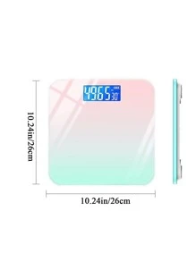1 pieza vidrio templado peso simple de ombré eléctrico peso para casa - Multicolor - Ver 6