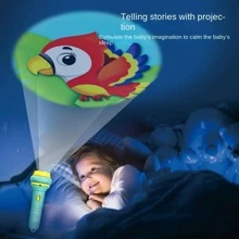 Ilumina Las Vacaciones De Tu Hijo Con Este Divertido Proyector Linterna Juguete - ¡perfecto Para Cumpleaños Y Navidad! (accesorios Incluidos Al Azar) - Verde - Ver 5