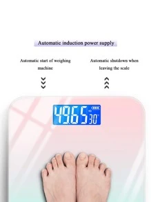 1 pieza vidrio templado peso simple de ombré eléctrico peso para casa - Multicolor - Ver 3