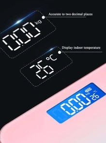 1 pieza vidrio templado peso simple de ombré eléctrico peso para casa - Multicolor - Ver 5