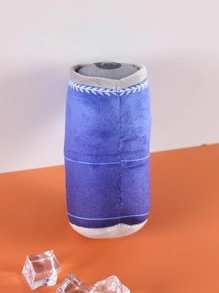 1pc Realistic Plush Beer Can Cat/Dog Lover Gift And Dog/Cat Mom Love Pet Doll With Sound, Suitable For Cat Lover And Cat Mom Loves And Dog Lover And Dog Mom Loves, For Interactive And Companion Play - Royal Blue - View 7