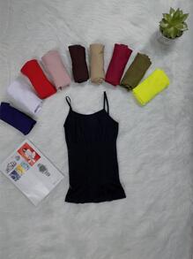 CAMISETA DE TIRANTES FaJas - Negro - Ver 1