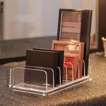 1入組透明眼影盤收納架 - 無色 - 查看 6