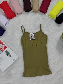 CAMISETA DE TIRANTES FaJas - Verde - Ver 3
