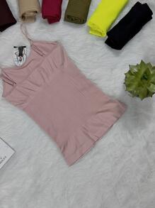 CAMISETA DE TIRANTES FaJas - Rosa - Ver 5