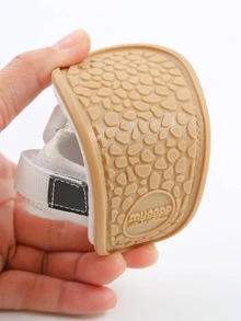 Sandalias antideslizantes con detalle de malla para bebé para primavera y verano - Blanco - Ver 9