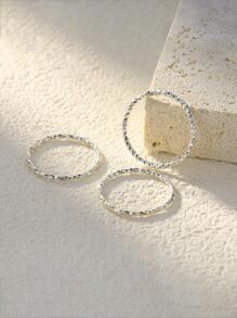 1 chiếc 2023 Thời trang mới Bạc Sterling 925 Thời trang Nhẫn mỏng cổ điển Trang sức nữ Nhẫn đeo tay Quà tặng tiệc tình yêu lãng mạn - Bạc - Xem 4