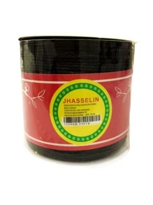1 Roll 90m Chinese Thread 0.8mm Various Colors For Bracelets And Crafts - 黑色 - 查看 2