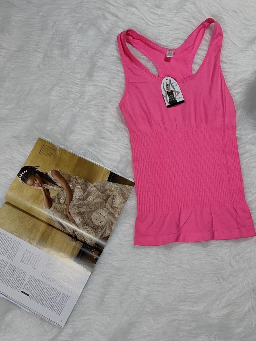 CAMISETA DE TIRANTES - Rosa - Ver 1