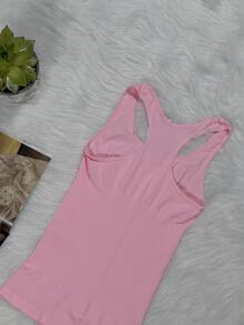 CAMISETA DE TIRANTES - Rosa Pálido - Ver 4