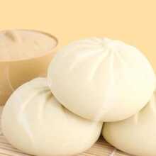 1pc Artificial Steamed Bun Stress Relief Decompression Toy - Beige - View 2