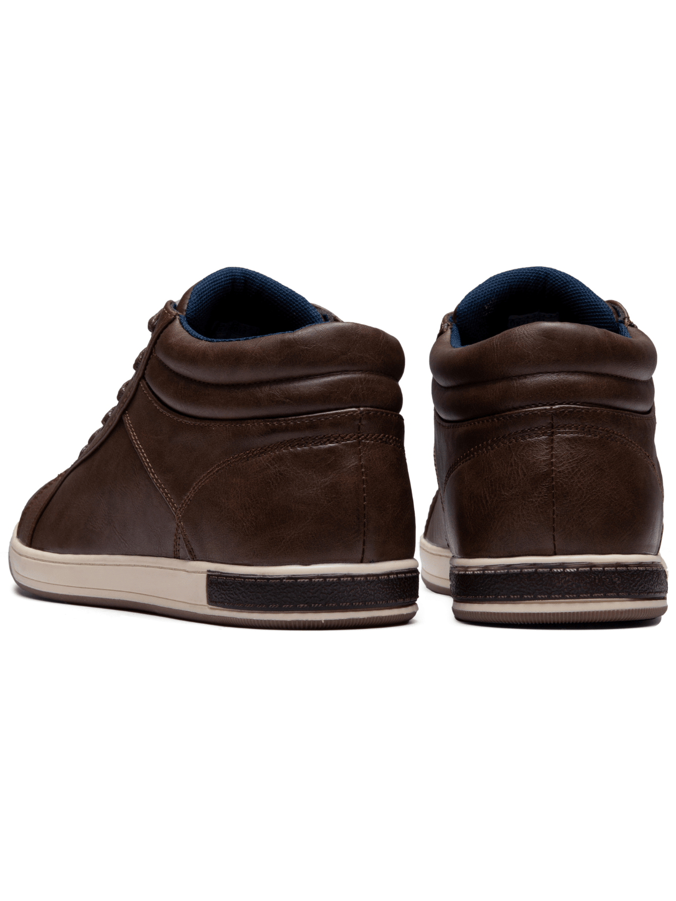 SHOESMALL Men's High Top Dress Sneakers Boots Fashion Sneakers for Men