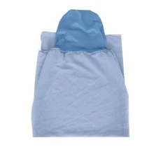 1 chiếc khăn quấn đầu thường ngày cho nữ chắc chắn cho cuộc sống hàng ngày - Màu xanh bụi bặm - Xem 3