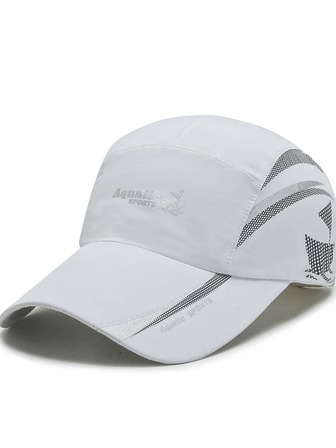 Hombres Gorra de béisbol con estampado de letra