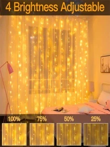 1pc PS String Light With Remote Control Gifts Birthday Graduation - White - View 10