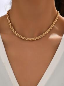Collar de cadena minimalista