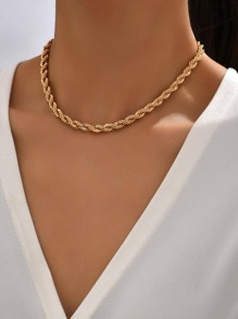 Collar de cadena minimalista